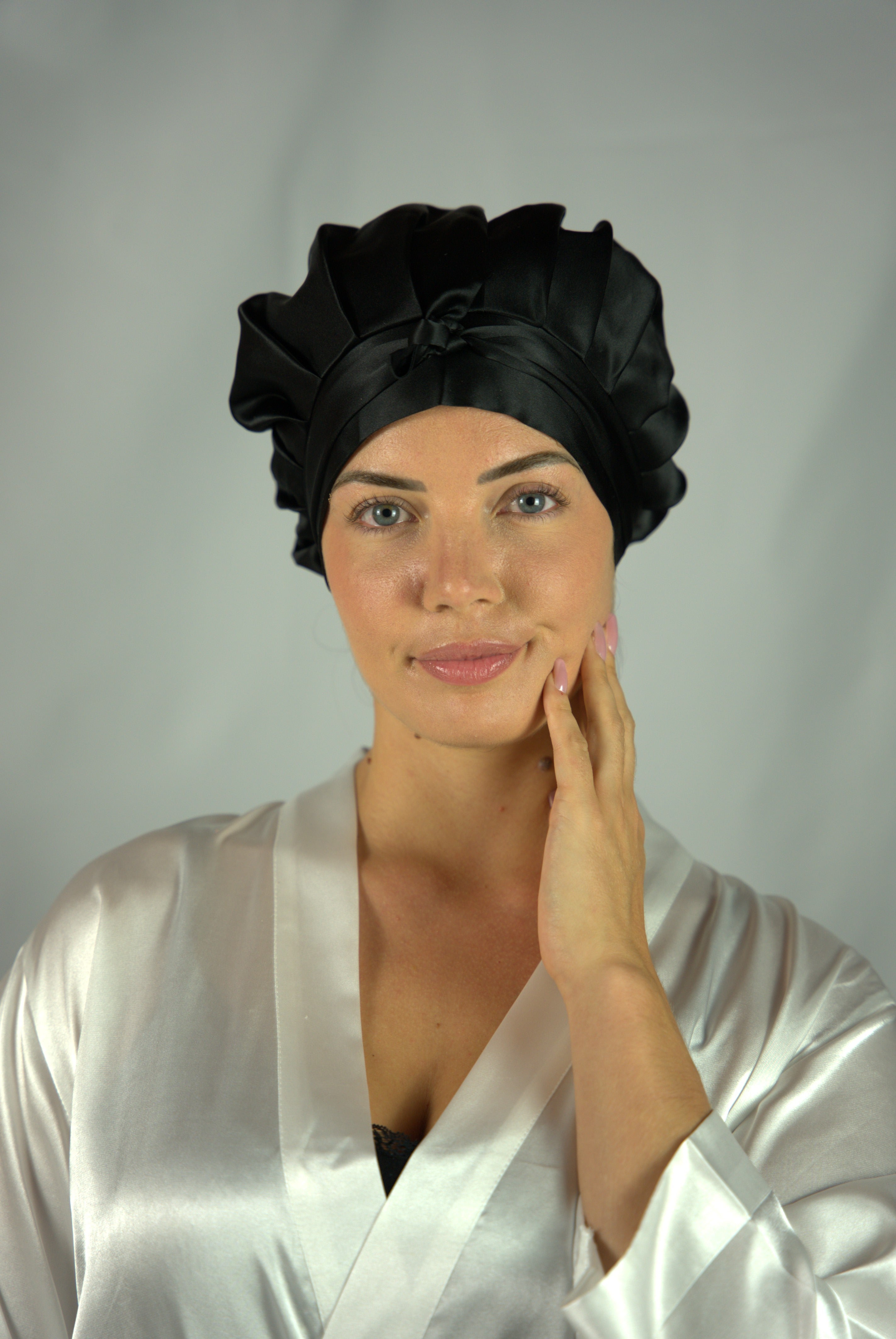 Kit Essentiel LEORA™ 100% Soie de Mûrier - Bonnet + Masque