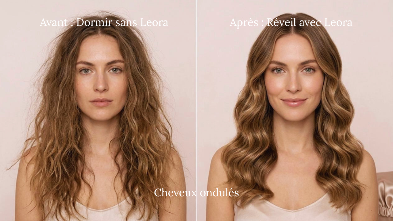 Kit Essentiel LEORA™ 100% Soie de Mûrier - Bonnet + Masque