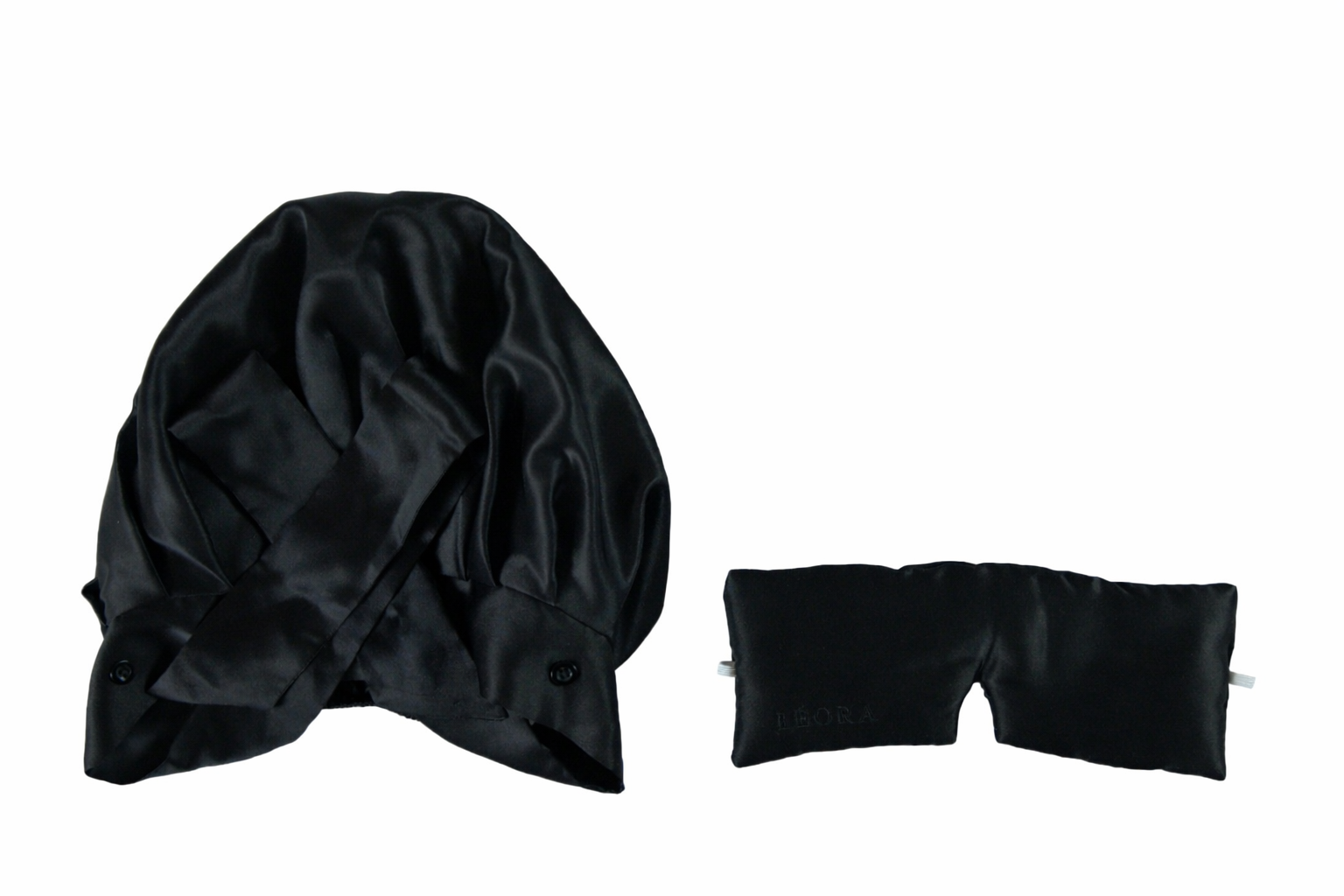 Kit Essentiel LEORA™ 100% Soie de Mûrier - Bonnet + Masque