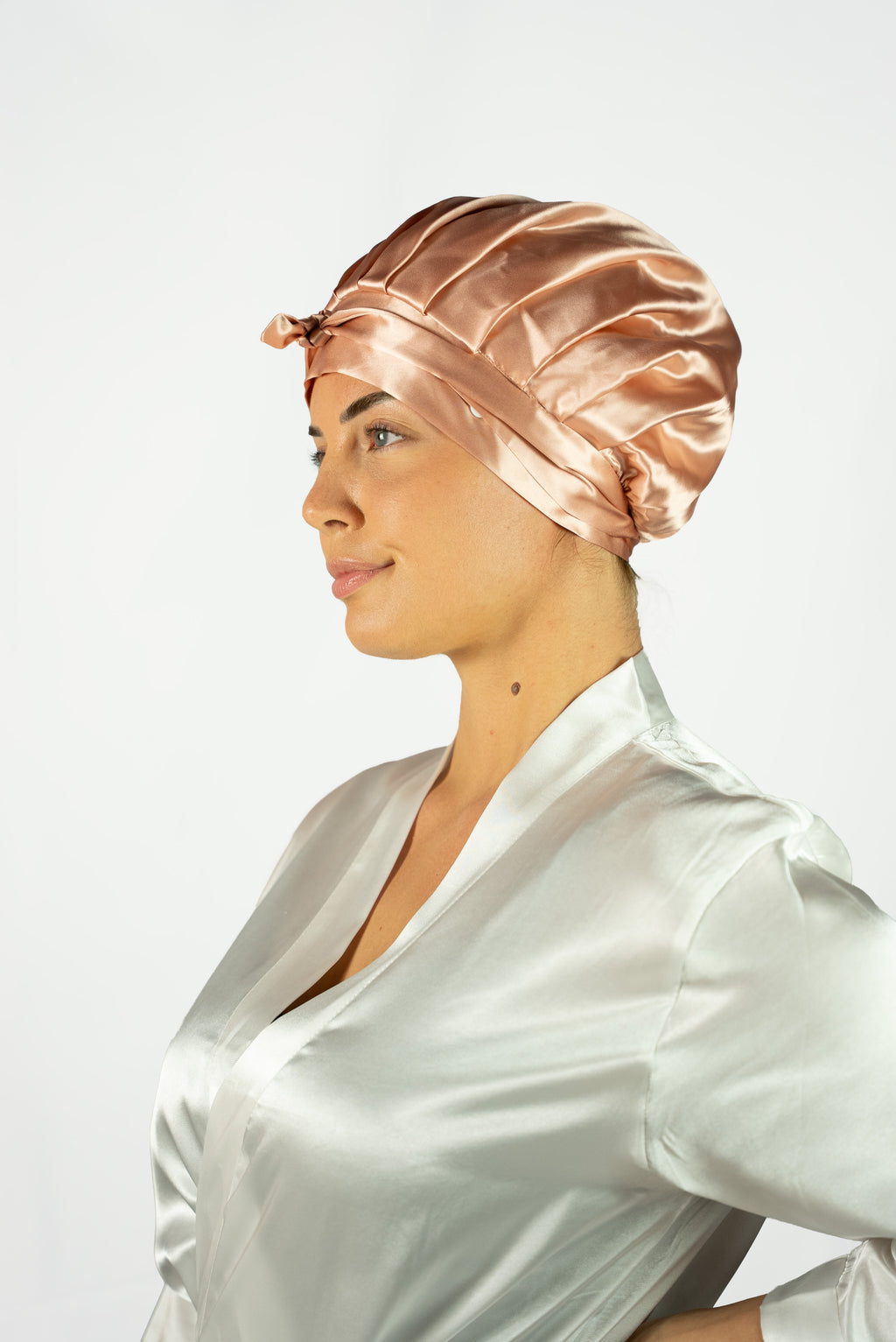 Kit Complet LEORA™ 100% Soie de Mûrier - Bonnet 3-en-1