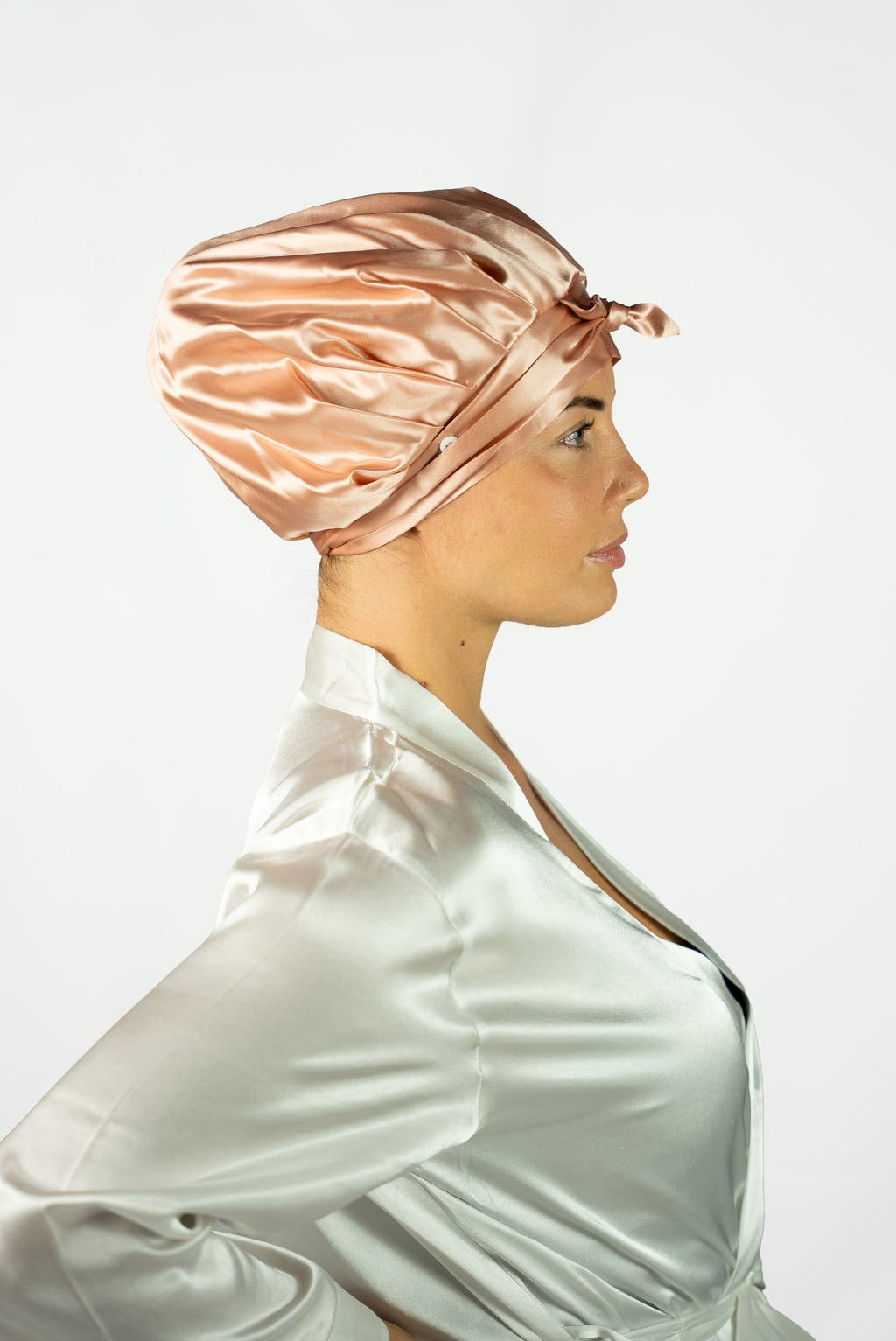 Kit Complet LEORA™ 100% Soie de Mûrier - Bonnet 3-en-1